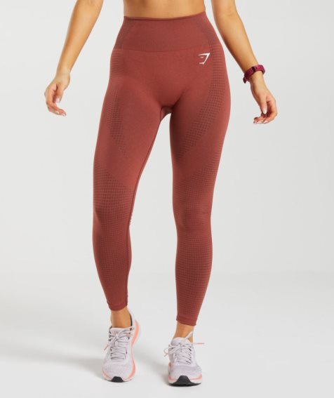 Legginsy Gymshark Vital Seamless 2.0 Damskie Brązowe | PL 803XQJ